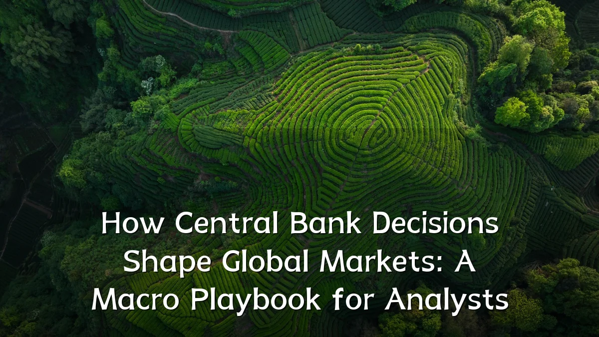 How Central Bank Decisions Shape Global Markets: A Macro Playbook for Analysts