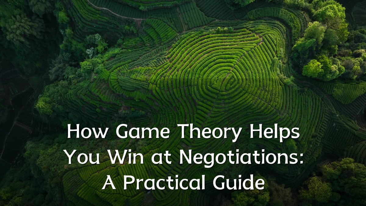 How Game Theory Helps You Win at Negotiations: A Practical Guide