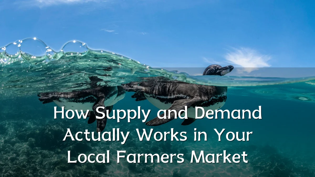 How Supply and Demand Actually Works in Your Local Farmers Market