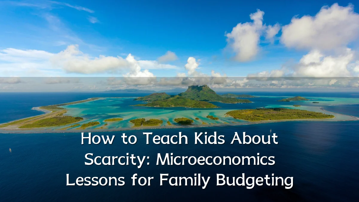 How to Teach Kids About Scarcity: Microeconomics Lessons for Family Budgeting