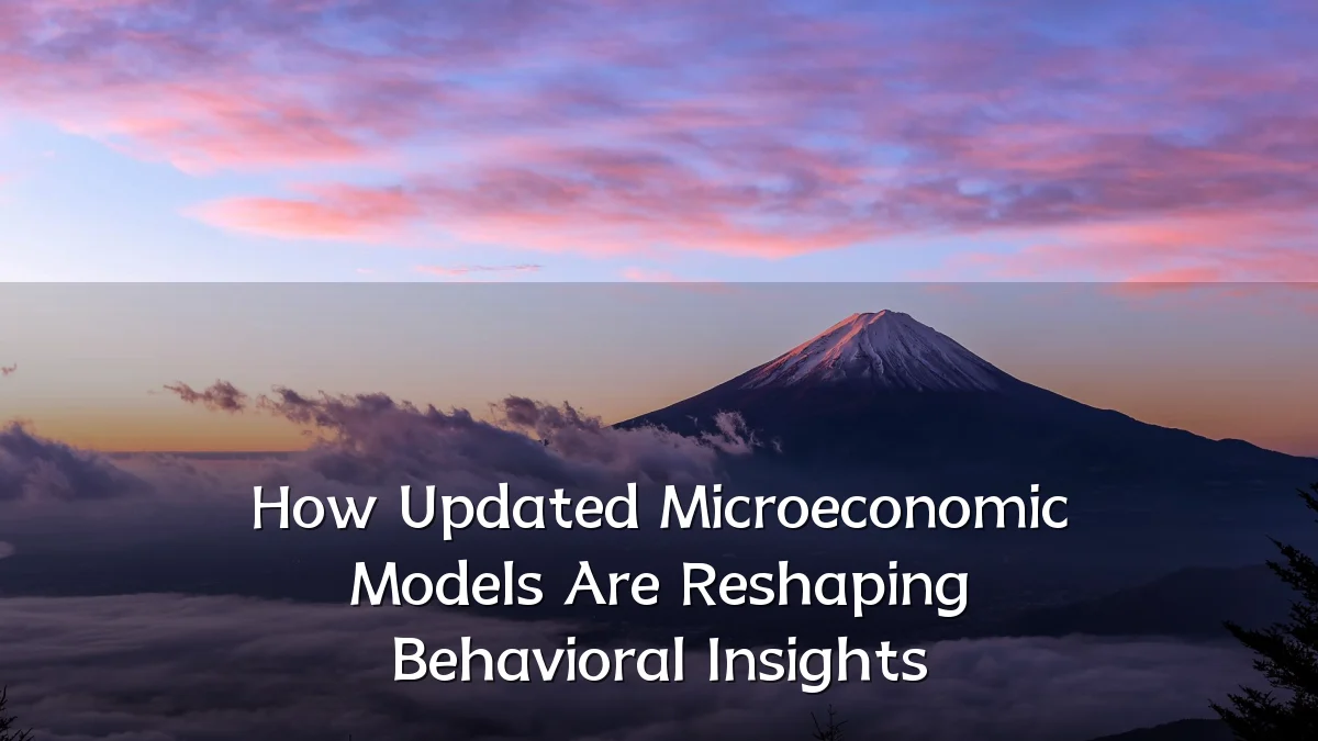 How Updated Microeconomic Models Are Reshaping Behavioral Insights