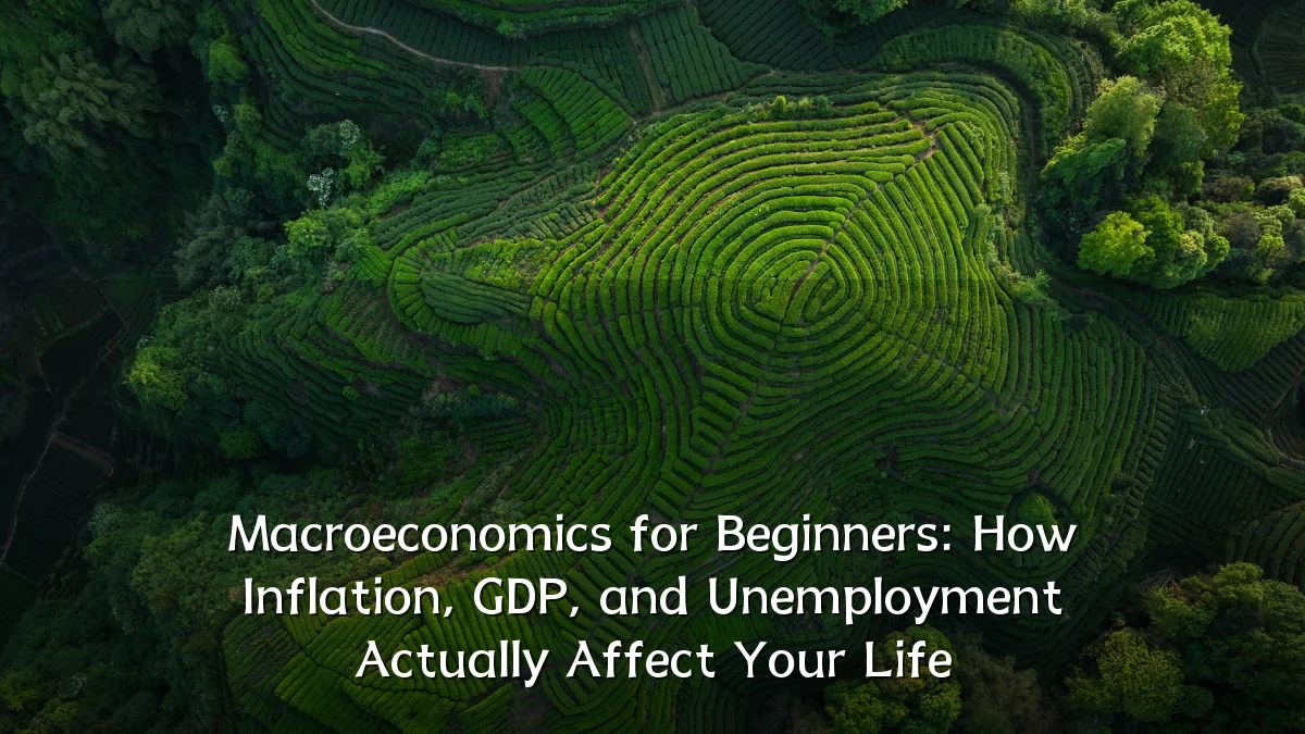 Macroeconomics for Beginners: How Inflation, GDP, and Unemployment Actually Affect Your Life