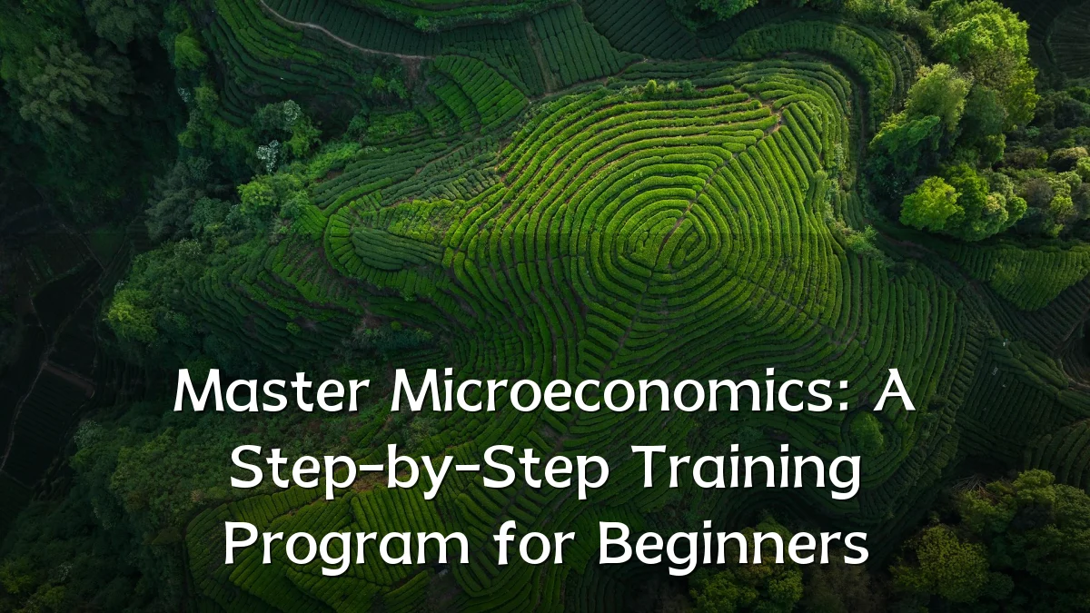 Master Microeconomics: A Step-by-Step Training Program for Beginners