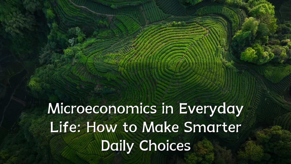 Microeconomics in Everyday Life: How to Make Smarter Daily Choices