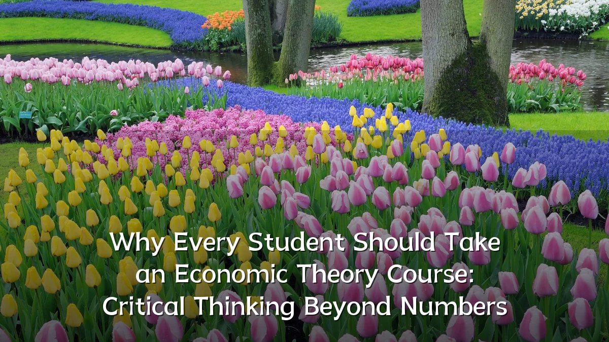 Why Every Student Should Take an Economic Theory Course: Critical Thinking Beyond Numbers
