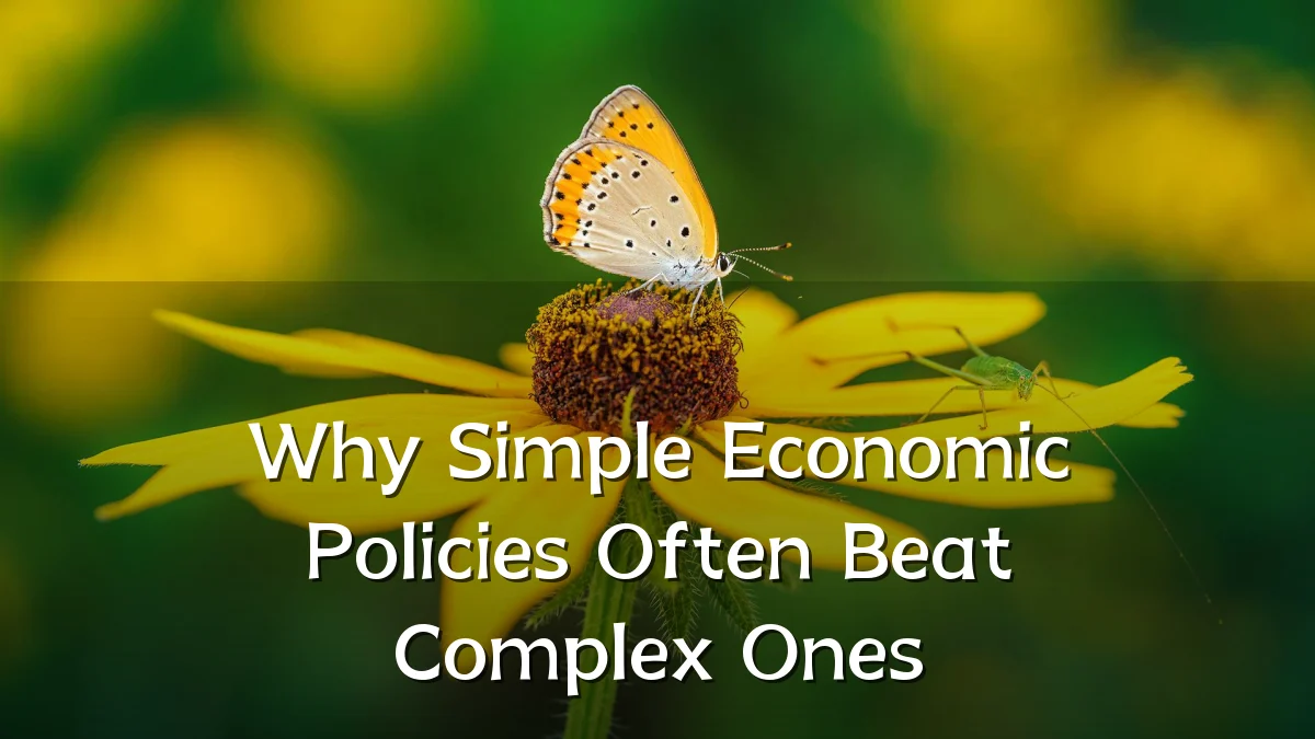 Why Simple Economic Policies Often Beat Complex Ones
