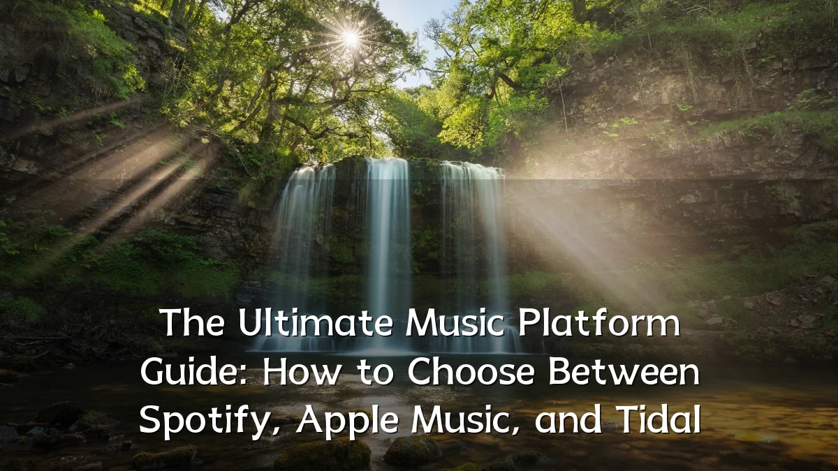 The Ultimate Music Platform Guide: How to Choose Between Spotify, Apple Music, and Tidal
